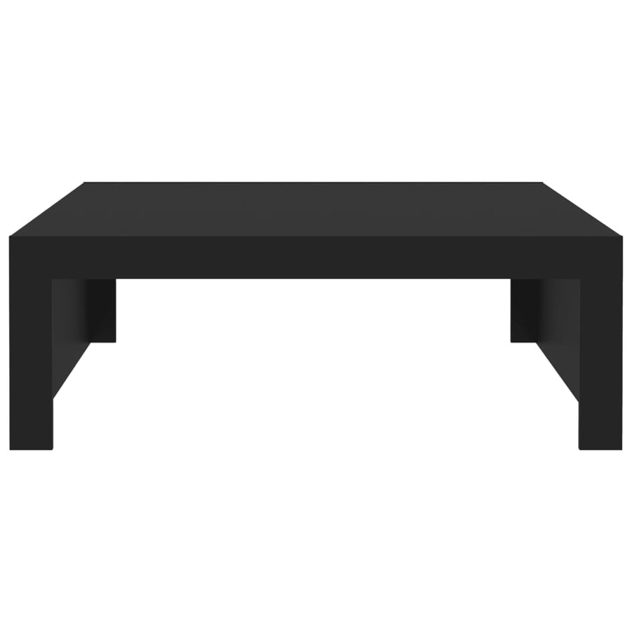 Salontafel 100X100X35 Cm Spaanplaat Zwart