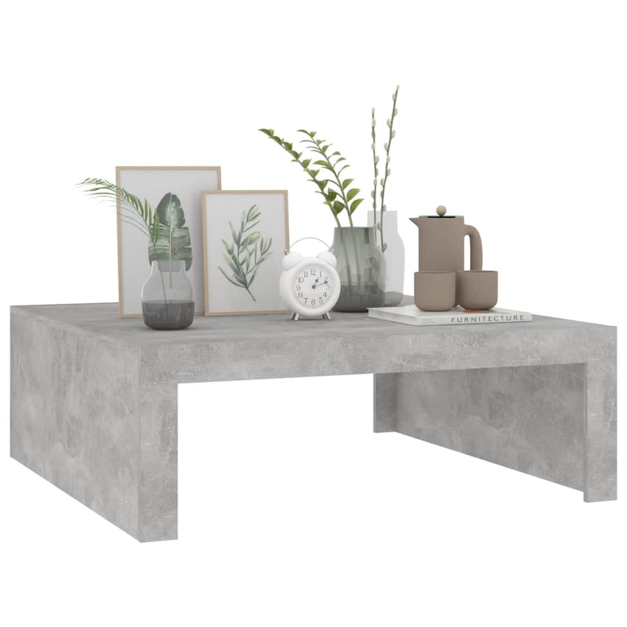 Salontafel 00X00X35 Cm Spaanplaat Betongrijs