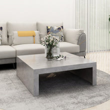 Salontafel 00X00X35 Cm Spaanplaat Betongrijs