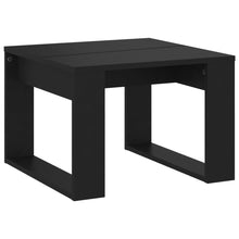Bijzettafel 50X50X35 Cm Spaanplaat Zwart