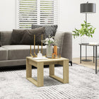 Side table 50x50x35 cm engineered wood Sonoma oak-coloured