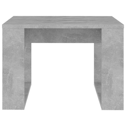 Bijzettafel 50X50X35 Cm Spaanplaat Betongrijs