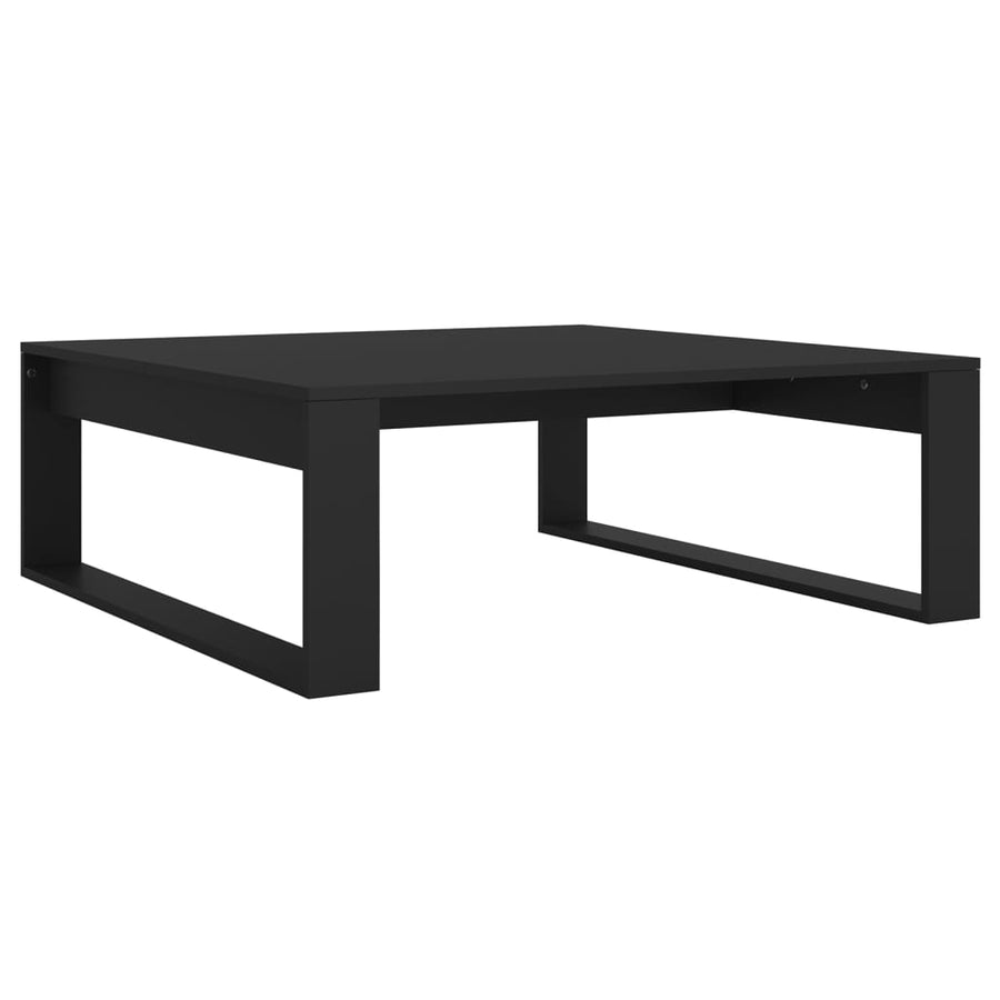 Salontafel 00X00X35 Cm Spaanplaat Zwart