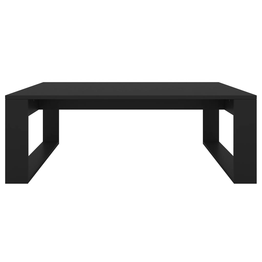 Salontafel 00X00X35 Cm Spaanplaat Zwart