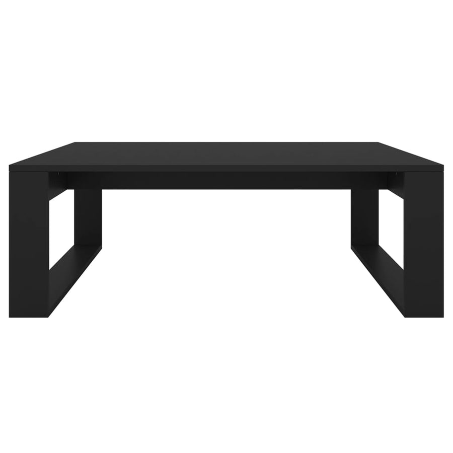 Salontafel 00X00X35 Cm Spaanplaat Zwart