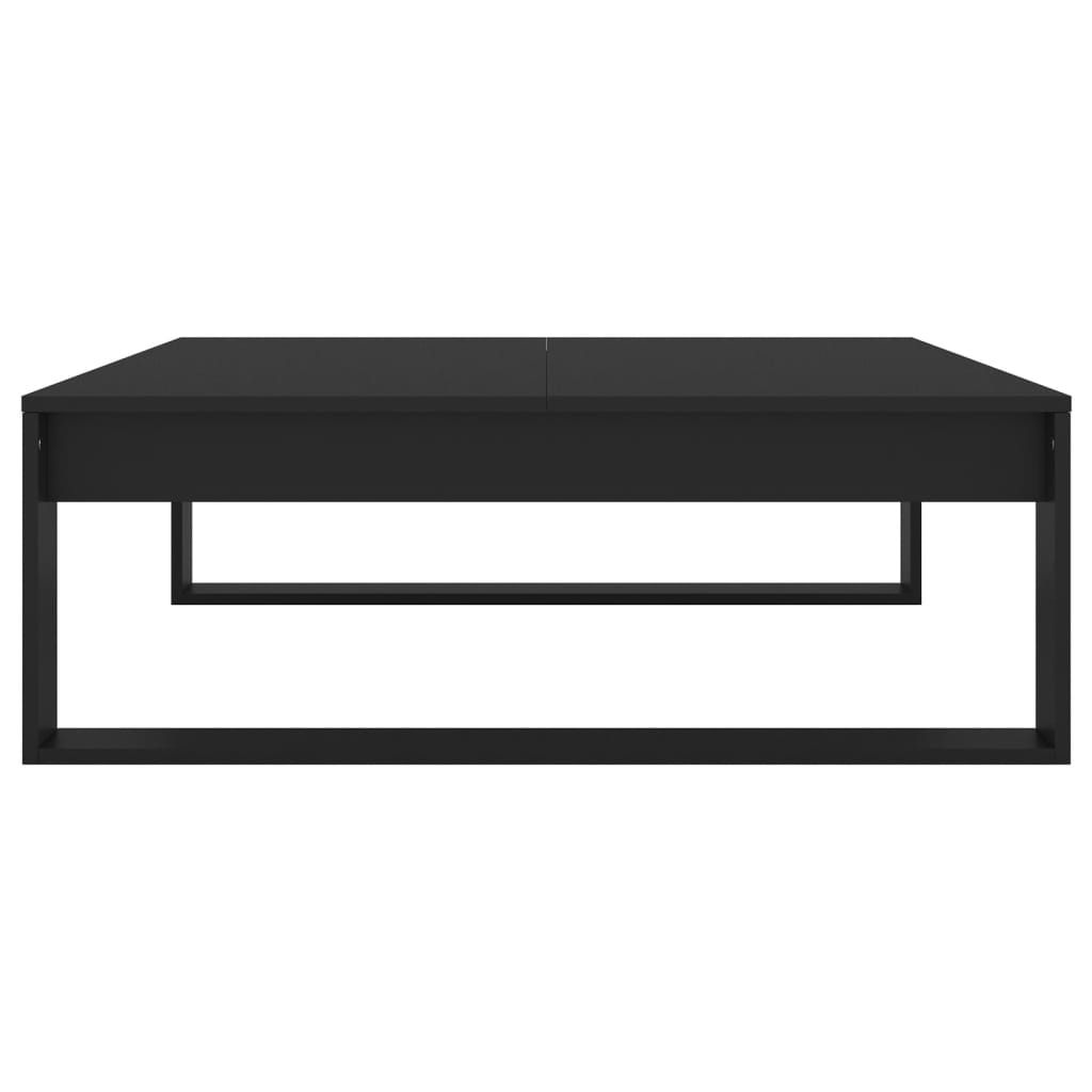 Salontafel 00X00X35 Cm Spaanplaat Zwart