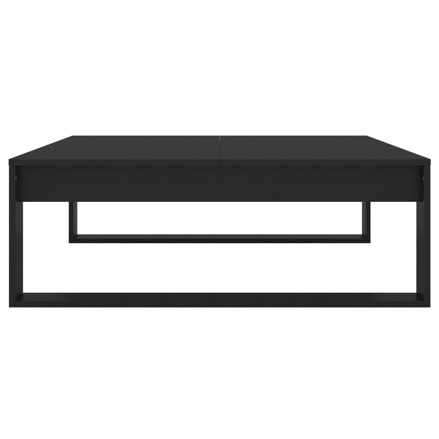 Salontafel 00X00X35 Cm Spaanplaat Zwart