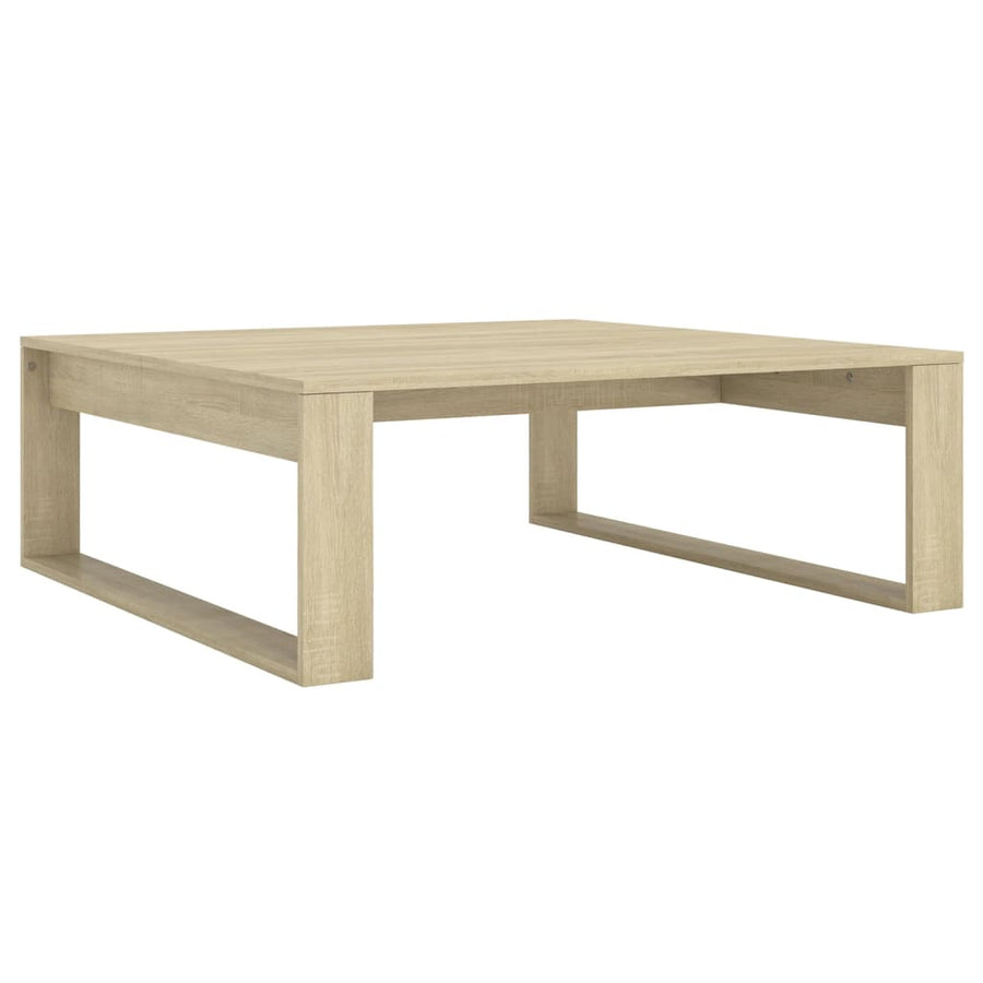 Salontafel 00X00X35 Cm Spaanplaat Kleurig Sonoma eiken
