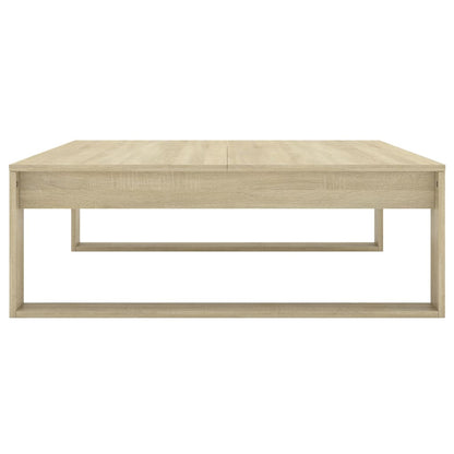Salontafel 00X00X35 Cm Spaanplaat Kleurig Sonoma eiken