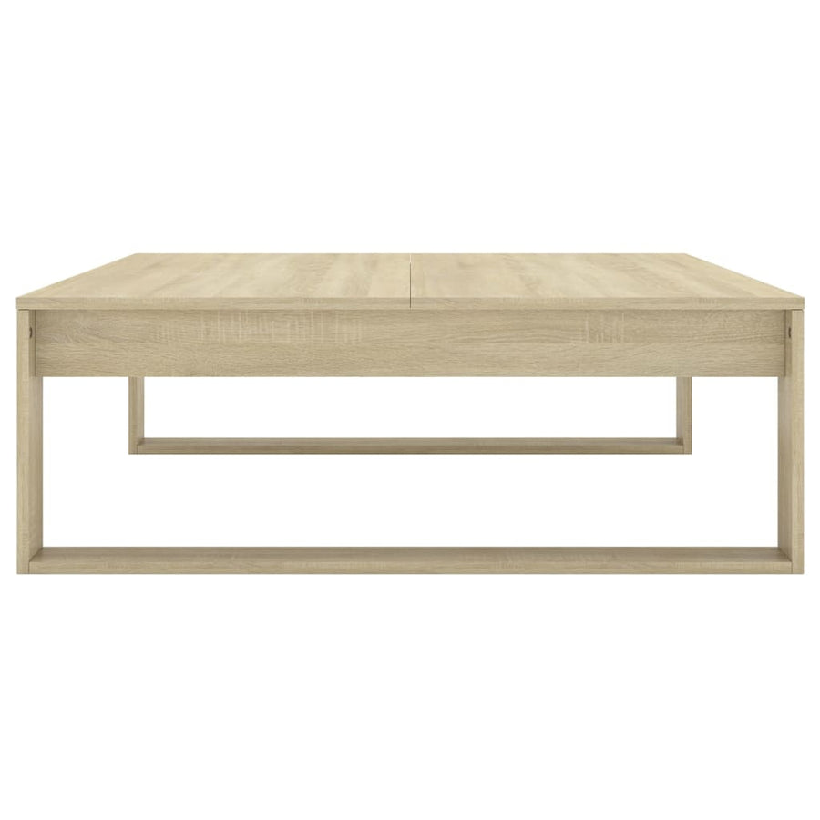 Salontafel 00X00X35 Cm Spaanplaat Kleurig Sonoma eiken