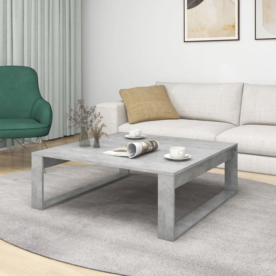 Salontafel 00X00X35 Cm Spaanplaat Betongrijs