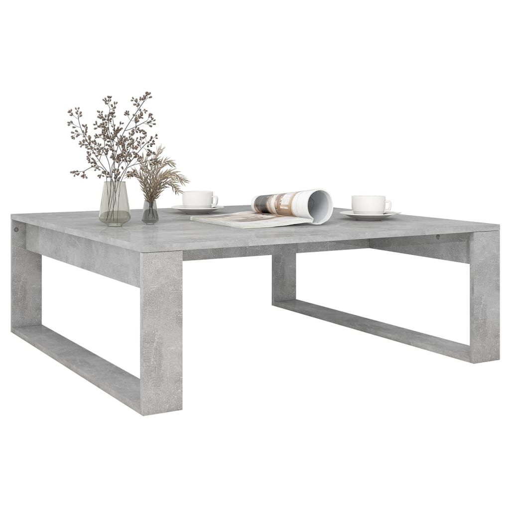 Salontafel 00X00X35 Cm Spaanplaat Betongrijs