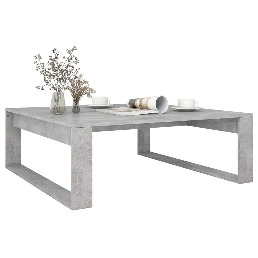 Salontafel 00X00X35 Cm Spaanplaat Betongrijs