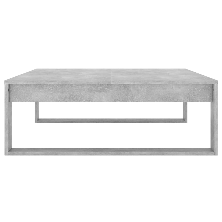 Salontafel 00X00X35 Cm Spaanplaat Betongrijs