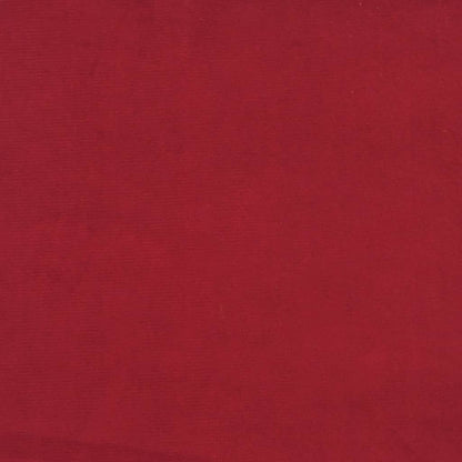 Slaapbank 2-Zits Met 2 Kussens Fluweel Wijnrood met kussens