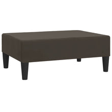 Voetenbank 78X56X32 Cm Fluweel Donkergrijs