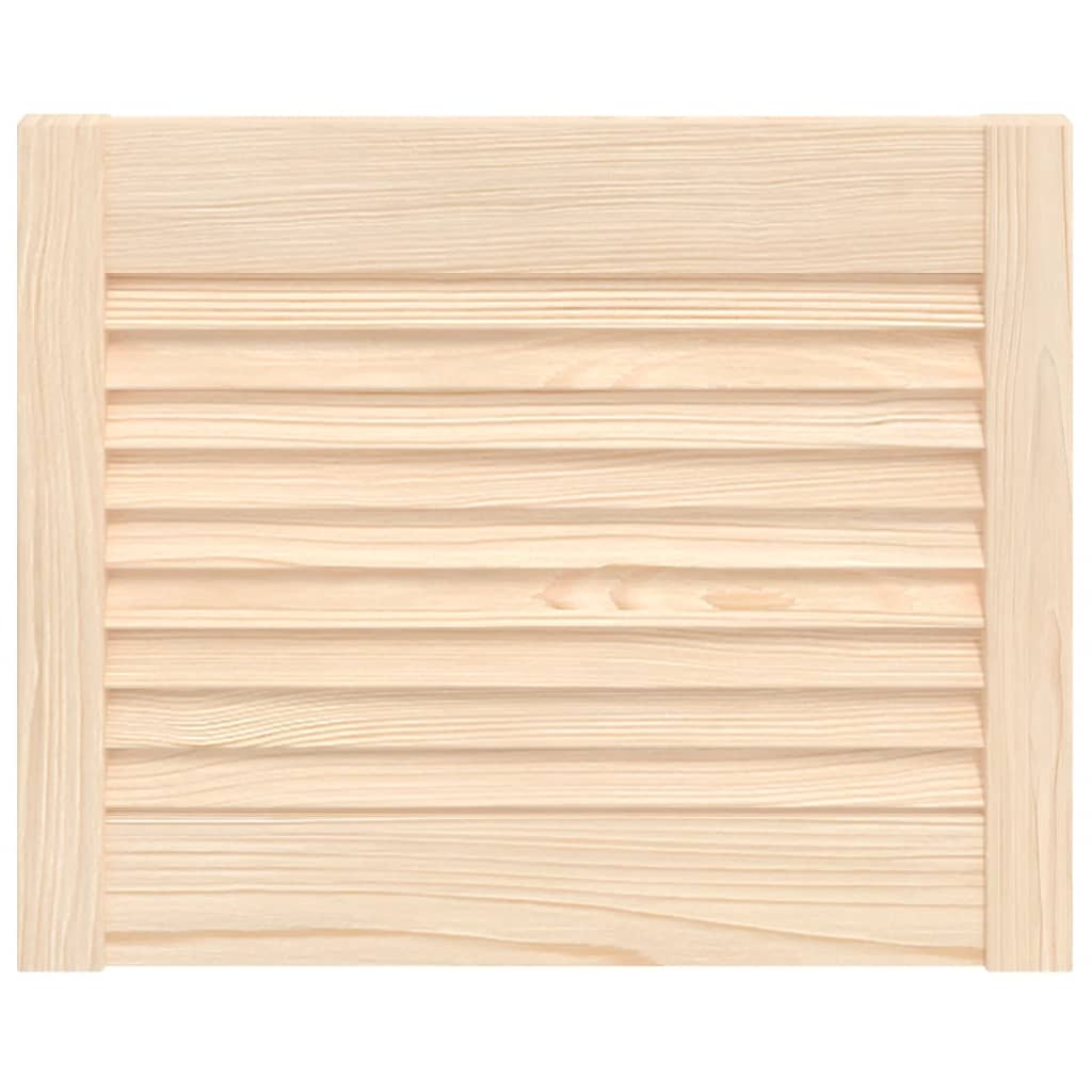 Kastdeur Met Lamellen 39,5X49,4 Cm Massief Grenenhout 1 39.5 x 49.4 cm Naturel