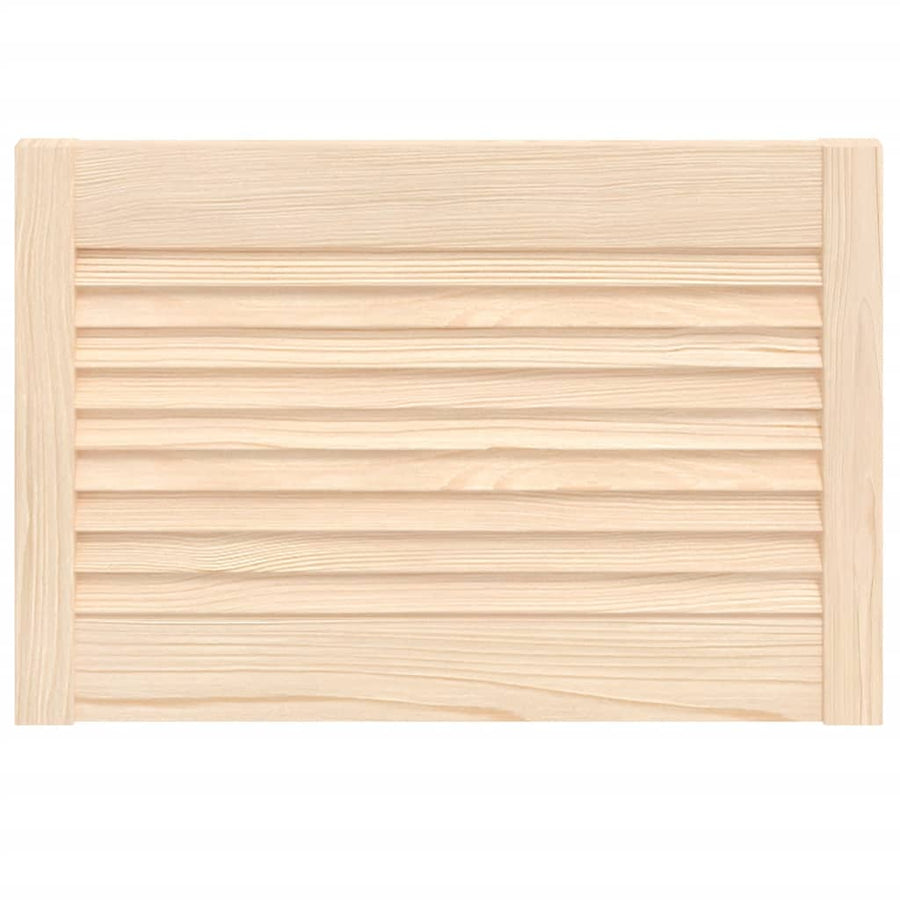 Kastdeur met lamellen 39,5x59,4 cm massief grenenhout 1 39.5 x 59.4 cm Naturel