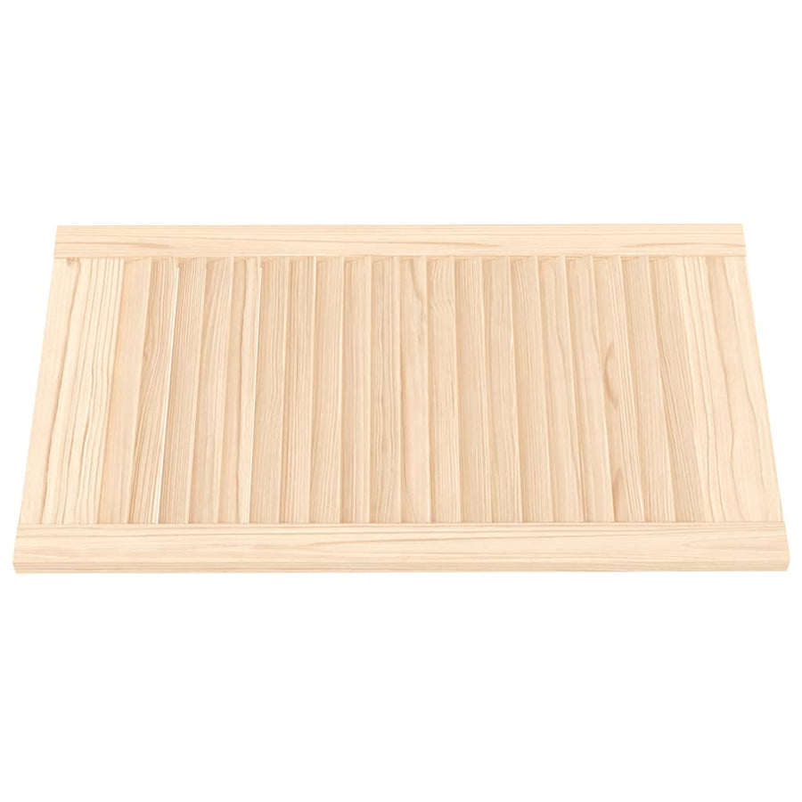 Kastdeur met lamellen 69x39,4 cm massief grenenhout 1 69 x 39.4 cm Naturel
