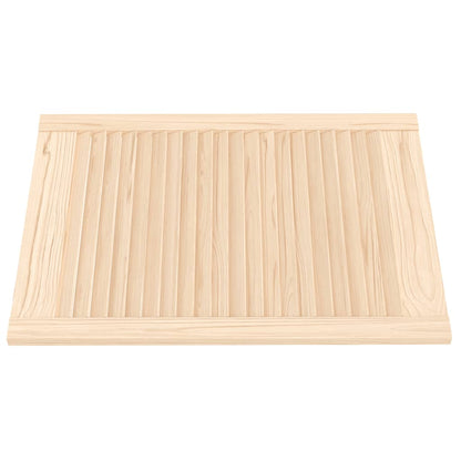 Kastdeur met lamellen 69x49,4 cm massief grenenhout 1 69 x 49.4 cm Naturel