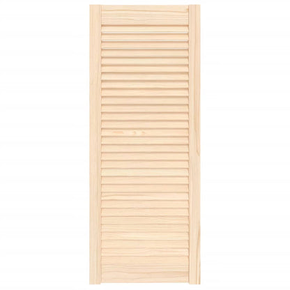 Kastdeur met lamellen 99,3x39,4 cm massief grenenhout 1 99.3 x 39.4 cm Naturel