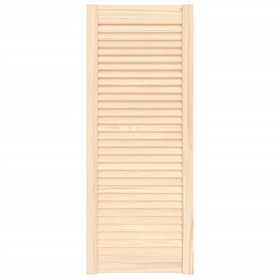 Kastdeur met lamellen 99,3x39,4 cm massief grenenhout 1 99.3 x 39.4 cm Naturel