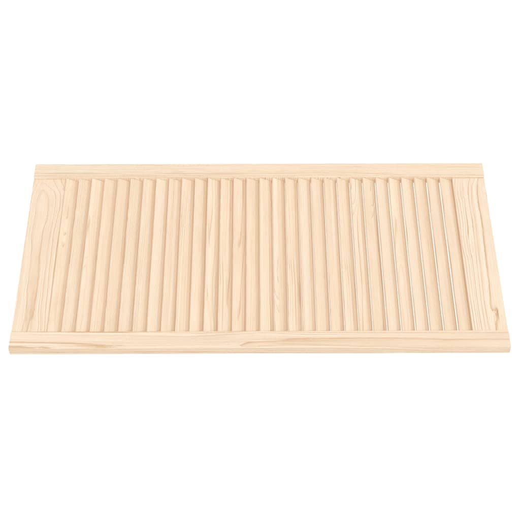 Kastdeur met lamellen 99,3x49,4 cm massief grenenhout 1 99.3 x 49.4 cm Naturel