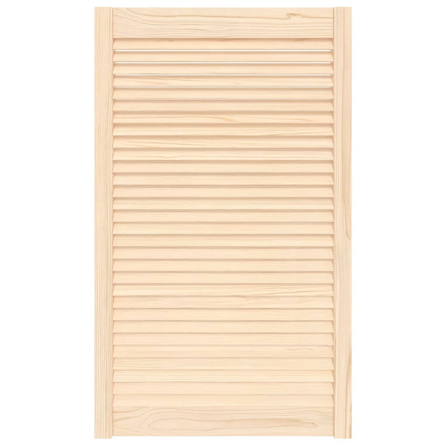 Kastdeur met lamellen 99,3x59,4 cm massief grenenhout 1 99.3 x 59.4 cm Naturel