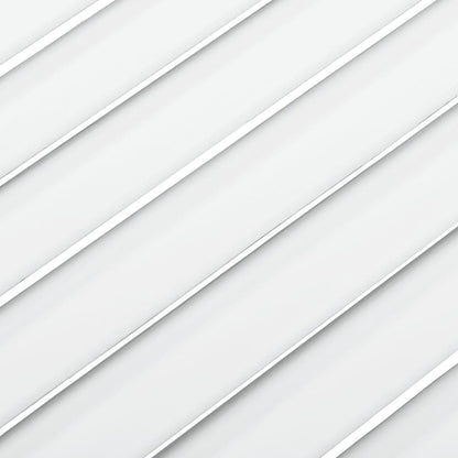 Kastdeur met lamellen 39,5x49,4 cm massief grenenhout wit 1 39.5 x 49.4 cm Wit