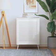 Kastdeur 69x59,4 cm massief grenenhout wit