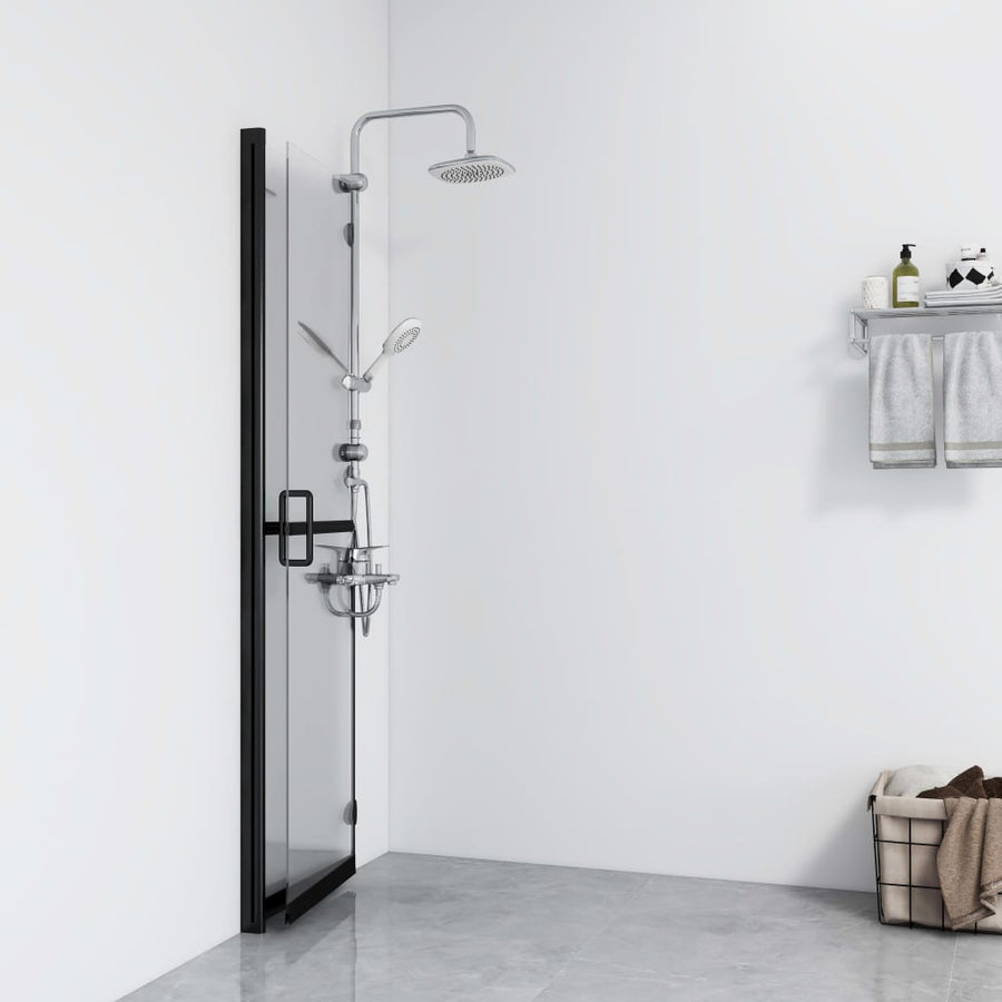Inloopdouchewand inklapbaar 120x190 cm ESG-glas transparant 120 x 190 cm Doorzichtig