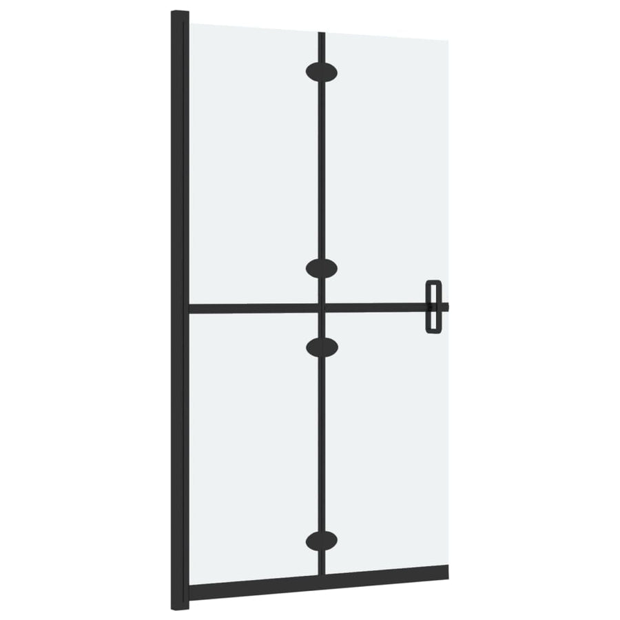 Inloopdouchewand inklapbaar 120x190 cm ESG-glas mat 120 x 190 cm