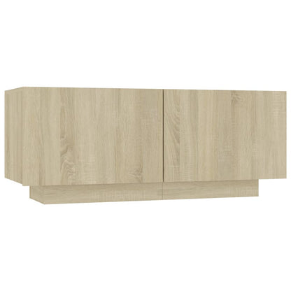 Nachtkastje 00X35X40 Cm Spaanplaat Kleurig Sonoma eiken