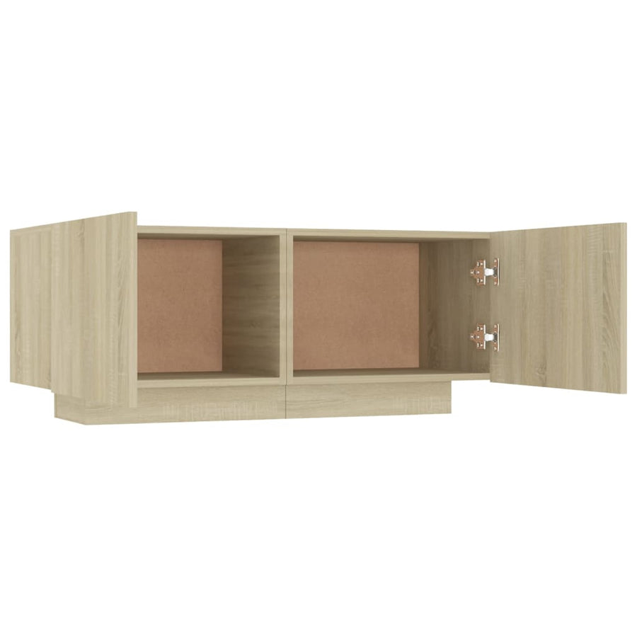 Nachtkastje 00X35X40 Cm Spaanplaat Kleurig Sonoma eiken