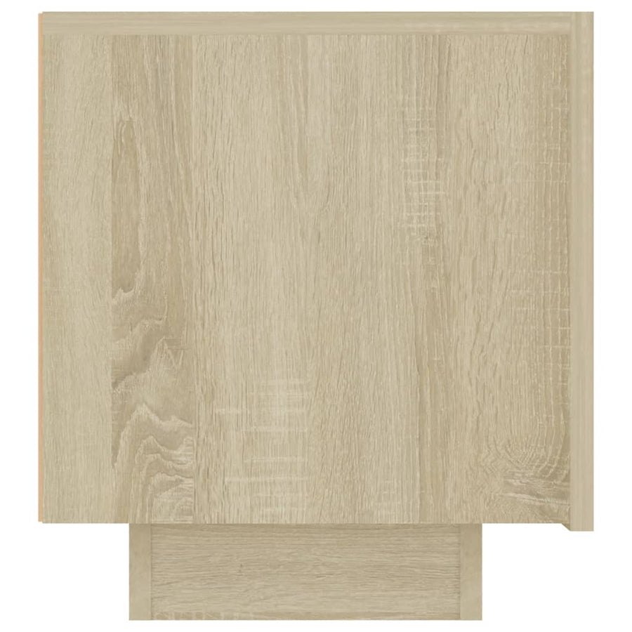 Nachtkastje 00X35X40 Cm Spaanplaat Kleurig Sonoma eiken