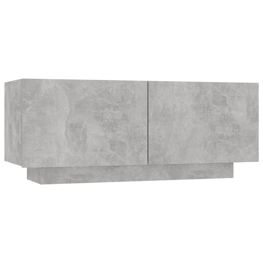 Nachtkastje 00X35X40 Cm Spaanplaat Betongrijs