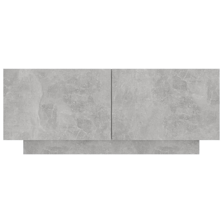 Nachtkastje 00X35X40 Cm Spaanplaat Betongrijs