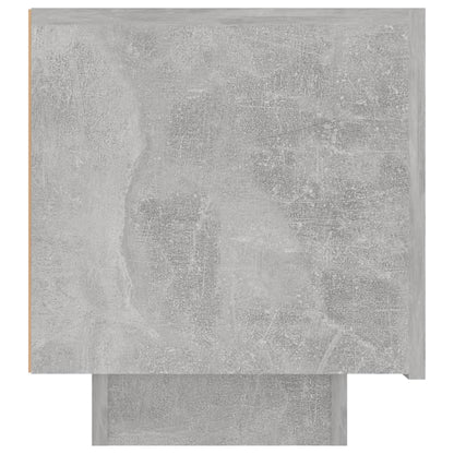 Nachtkastje 00X35X40 Cm Spaanplaat Betongrijs