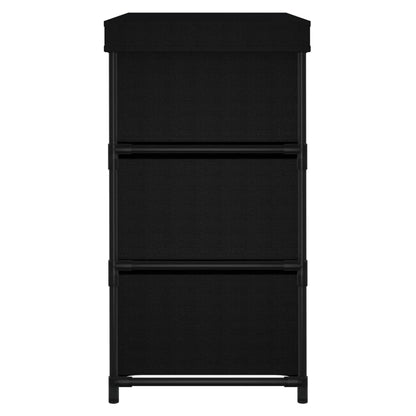 Opbergkast Met 6 Lades 55X29X55 Cm Staal Zwart