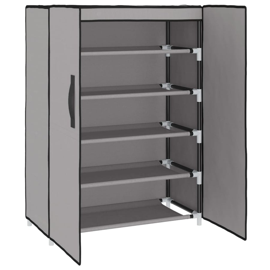 Schoenenkast Stof 60 x 28 x 90 cm Grijs
