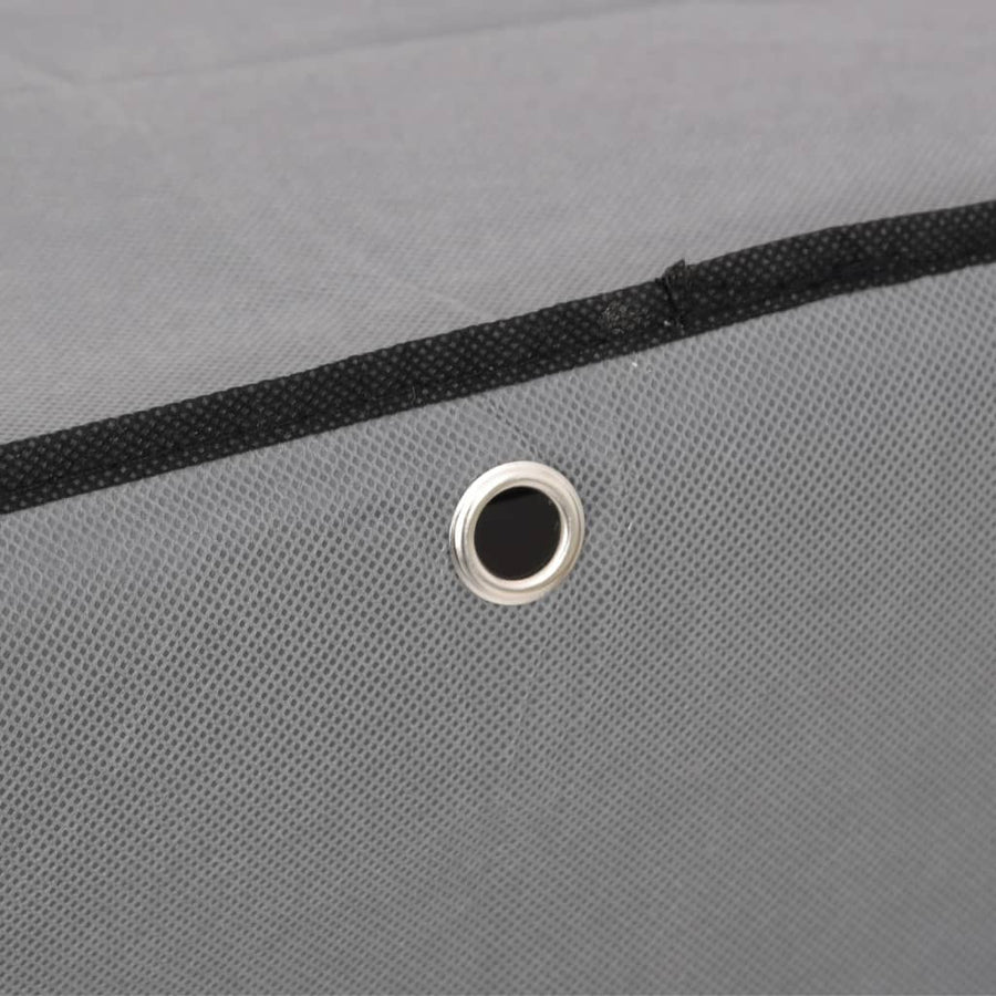 Schoenenkast Stof 60 x 28 x 90 cm Grijs