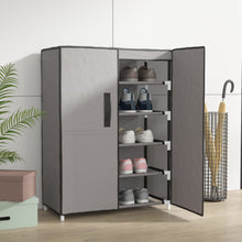 Schoenenkast Stof 60 x 28 x 90 cm Grijs