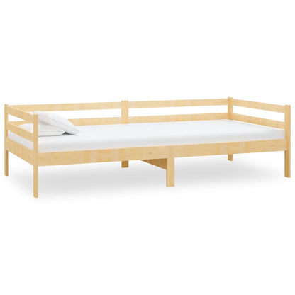 Slaapbank Massief Grenenhout 90X200 Cm Naturel