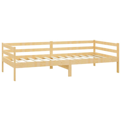 Slaapbank Massief Grenenhout 90X200 Cm Naturel