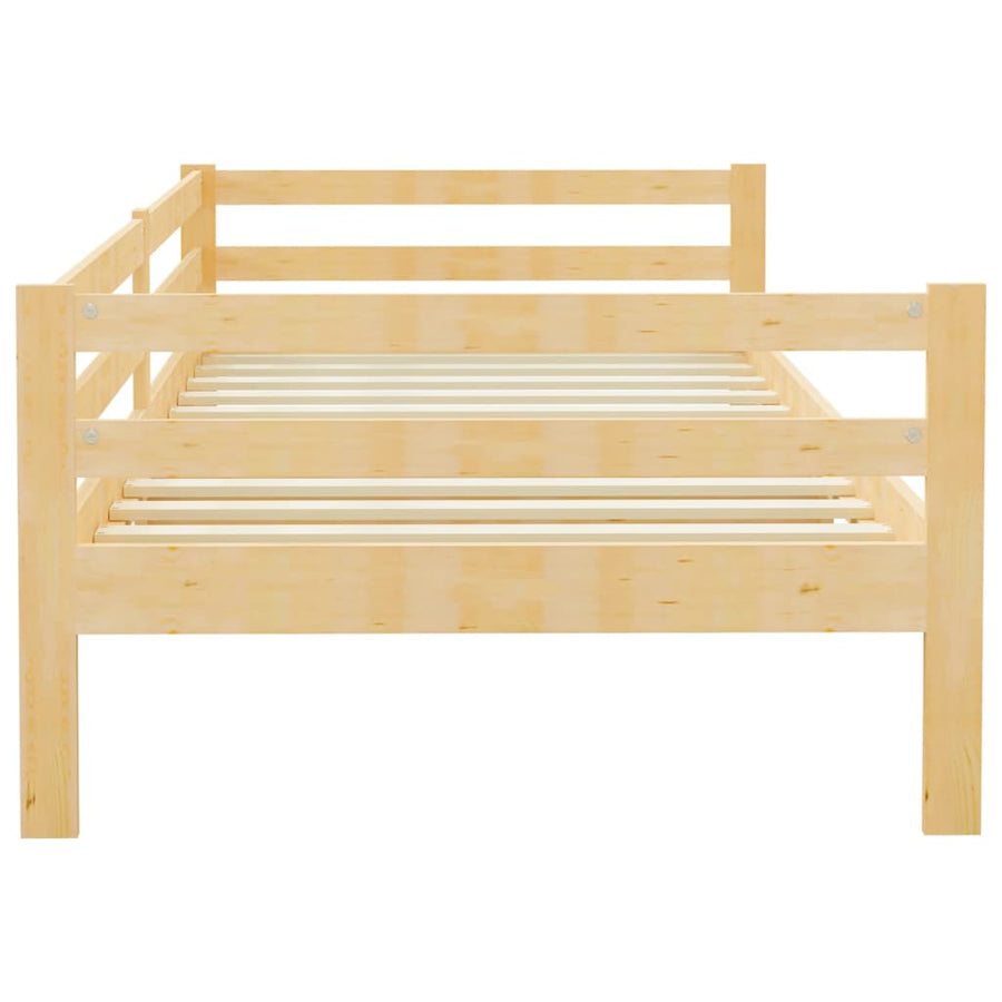 Slaapbank Massief Grenenhout 90X200 Cm Naturel
