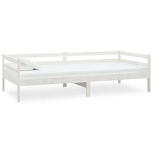Slaapbank Massief Grenenhout 90X200 Cm Wit