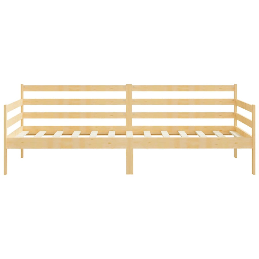 Slaapbank Massief Grenenhout 90X200 Cm Naturel