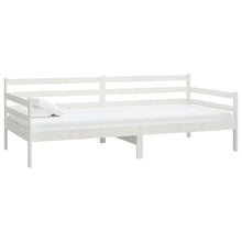 Slaapbank Massief Grenenhout 90X200 Cm Wit