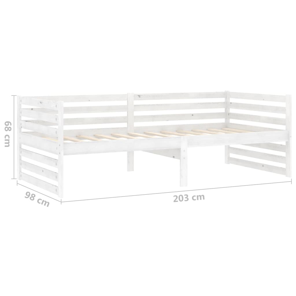 Bedbank Massief Grenenhout 90 x 200 cm