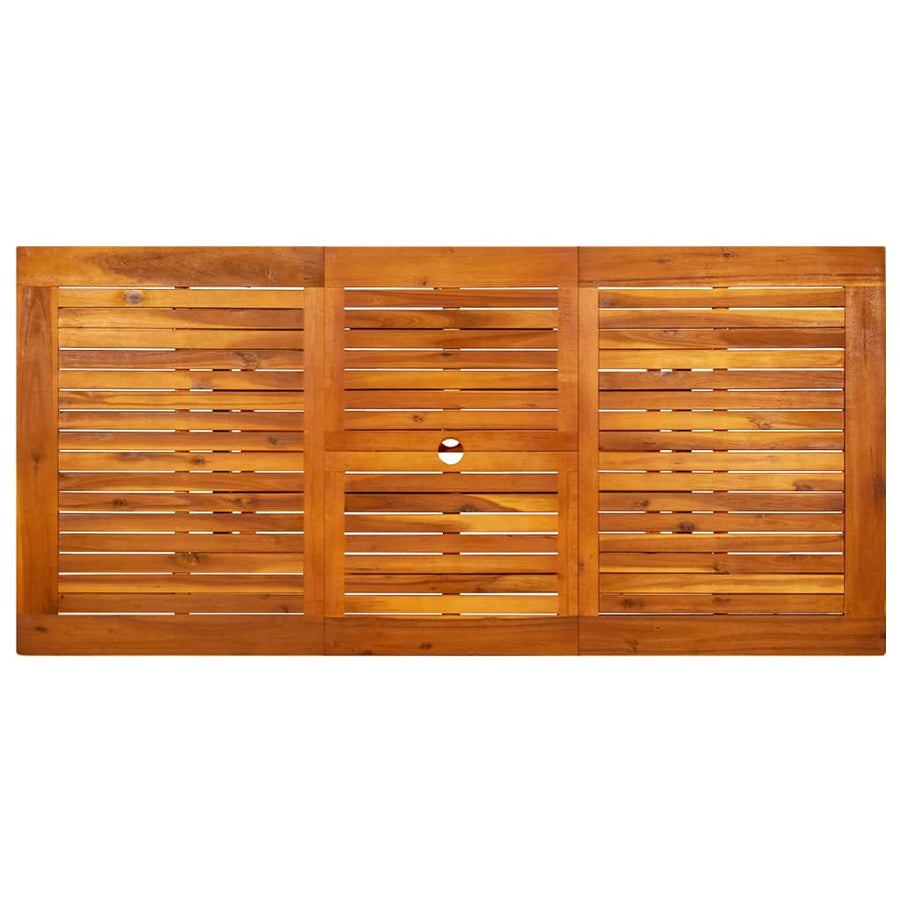 Tuintafel (20-70)X80X75 Cm Massief Acaciahout 170 x 80 x 75 cm Rechthoekig